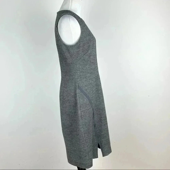J crew Womens dress size 6 gray herringbone pencil wool blend E6067 - Picture 5 of 9